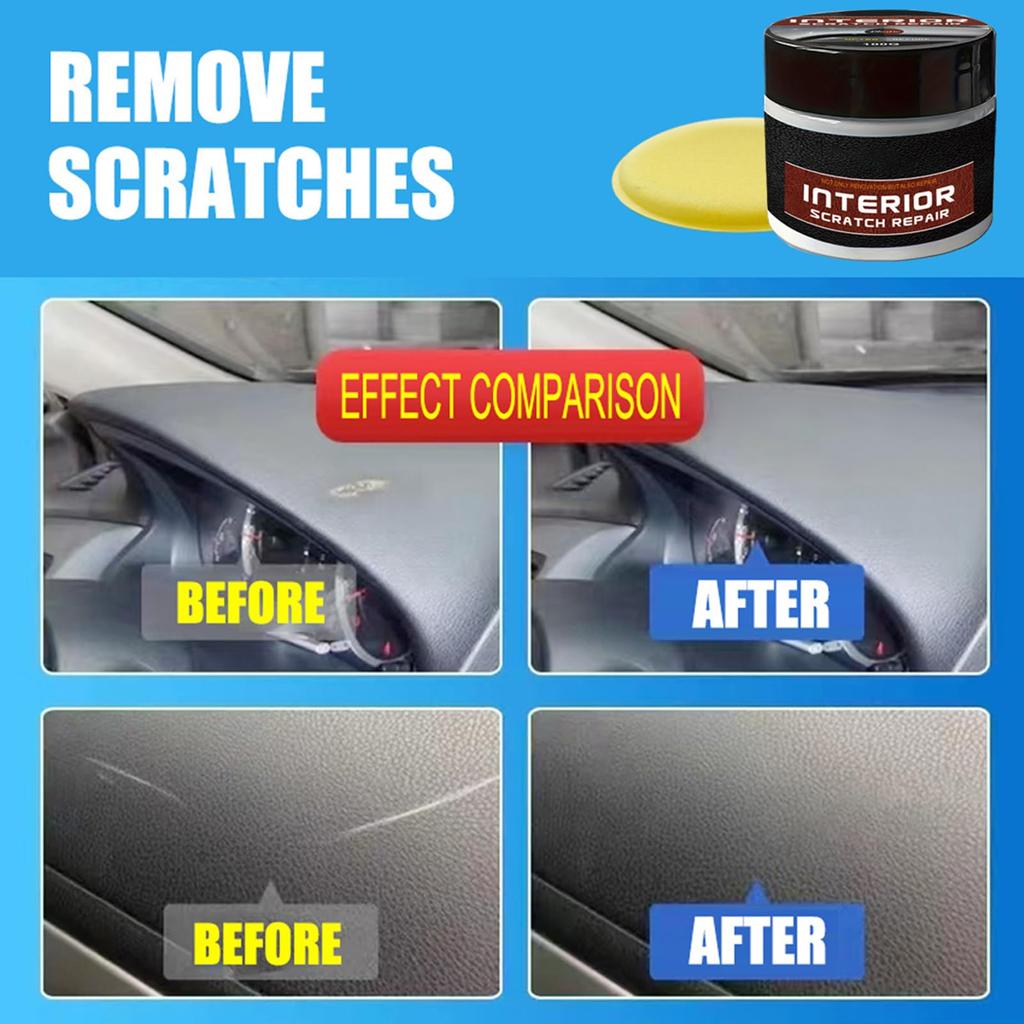 Mwqpgyh 100g Dashboard Scratch Repair Kit Car Dashboard Restorer Auto Interior Restorer Car Interior