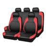 9 Pieces Car Seat Covers Universal PU Leather Seat Protector Full Set Automobile Interior Accessories for Car SUV