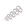 2PCs No Fade Gold Color Stainless Steel S Shape Buckle Spring Lobster Clasp Hooks Connector for Necklace Jewelry Making Findings