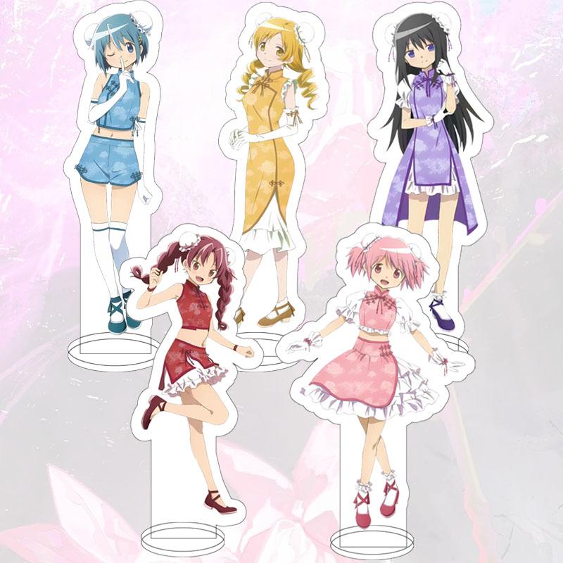 Kaname Madoka Magic Girl Ornaments Creative Chinese Style Acrylic Stand Card Desktop Decorate Stand Card Akemi Homura Gift
