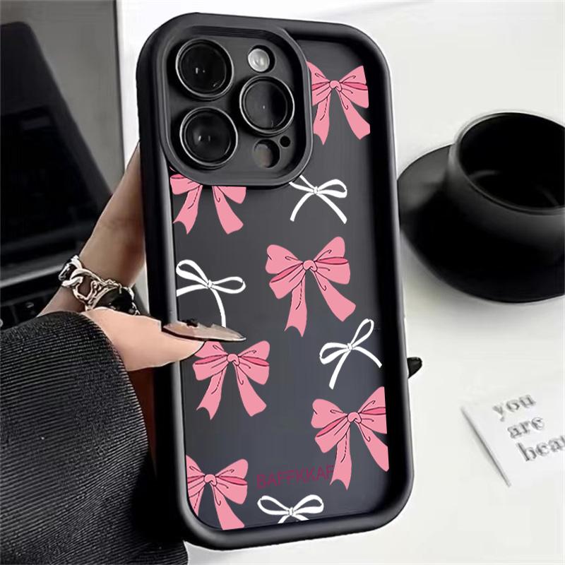 Case For OPPO A18 A38 A3 A5 PRO A3X A5X A40 A60 A58 A78 A94 A74 RENO 11F 12F 14 PRO 7 10 6 5 Lite Realme C53 C63 cover Cute Bow