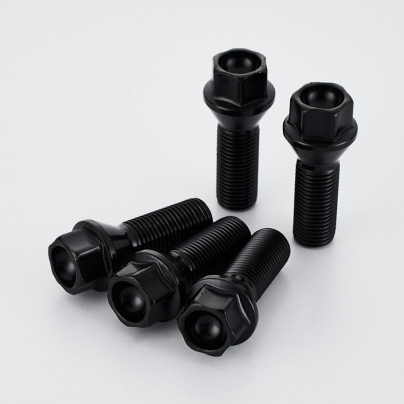 lug bolts For BMW 36136781150(M12*1.5),36136781151(M14*1.25),36136781152(M14*1.5),hex 17mm BMW  Wheel Nuts