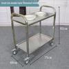 ZLIII Stainless Steel Service Cart