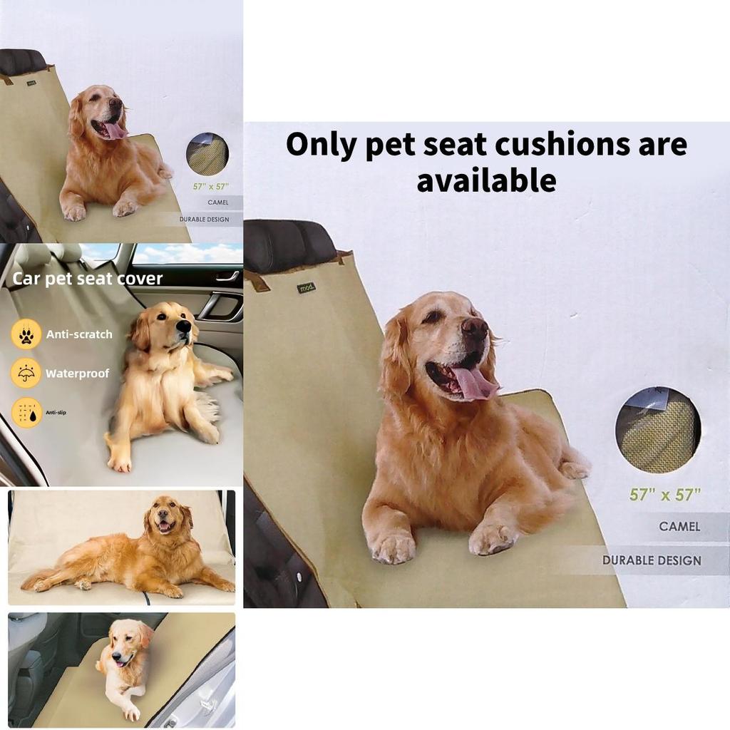 Pet Travel Seat Mat Waterproof Foldable Washable Car Seat Cover For Dogs