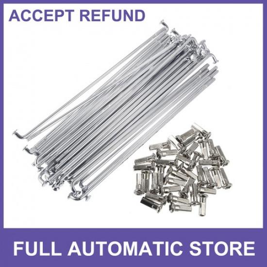 

36pcs 35mm Thread Diameter 170mm Length Motorcycle Wheel SpokesWith Nipples