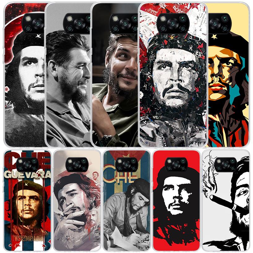 Che Guevara Cigarett Phone Case For Xiaomi Poco F7 Ultra X5 X6 X7 Pro M7 Redmi 15C 15 13C 13 12C 12 10C 10 10A 9 9C 9A 9T Cover