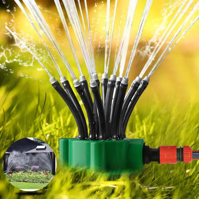 360 Degree Adjustable Outdoor Automatic Sprinkler Garden Irrigation System Point Nozzle Gardening Watering Tool ZH