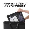 Men's sacoche pouch, wallet, coin case, key case, eco bag, tissue case, and small item all-in-one bag