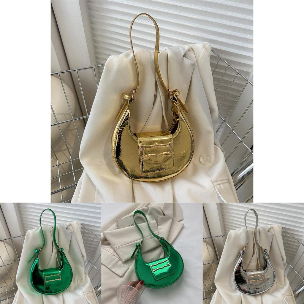 Trendy Chic Women's Shoulder Bag Simple Fashion Pu Material Street Style Small Crossbody Bag