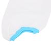Compression Knee High Socks Varicose Veins Socks with Inspect Toe Hole(White M)
