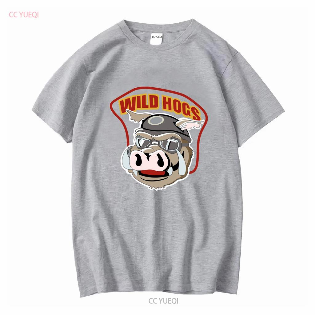 New Wild Hogs Logo Active T Shirt American Funny Size S 5xl long or short sleeves vintage Washed Comfortable Slightly Versatile