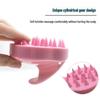 Smooth Silicone Anti-itch Scalp Massager Hair Therapy Shampoo Brush