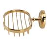 Copper Soap Holder Twist Design Soap Dish Durable Soap Basket  Bathroom Shower Kitchen