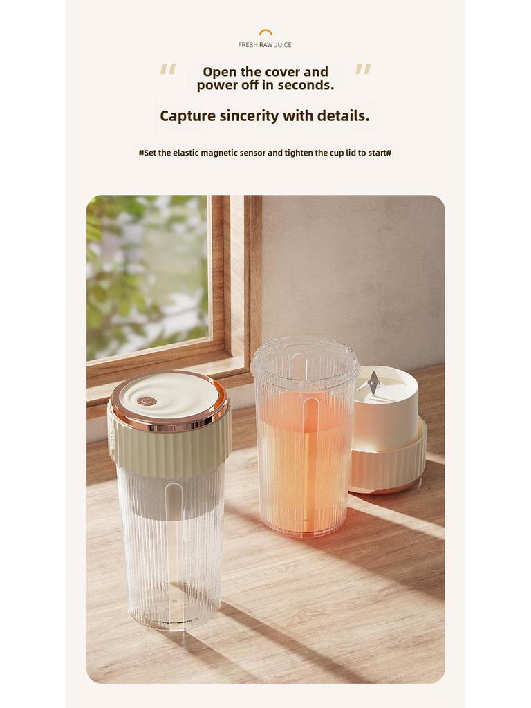 Premium Portable Mini USB Charging Juicer Cup