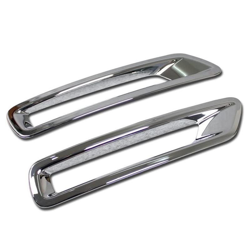 For Nissan Leaf ZE1 2017 2018  Car Rear Tail Fog Light Cover Frame Trim Fog Lamp Accessories 2PCS
