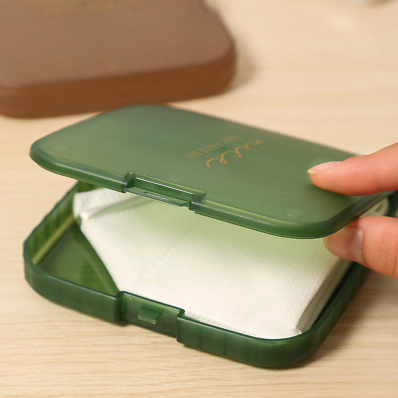 Travel Containers Mask Storage Box Dust Proof Storage Case ID Card Storage Home Organizer Transparent Mask Cover