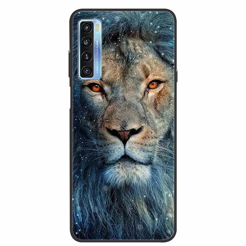 For TCL 20L Case Cute Painted Soft Silicone Back Cover for TCL 20L+ Plus T775H Phone Cases TPU Bumper For TCL 20S 20 L T774H