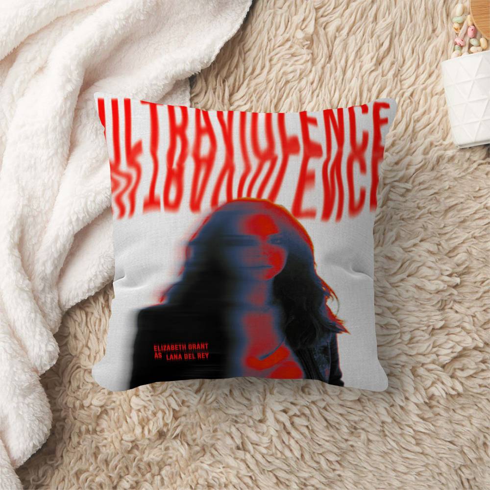 Singer LLana DDel RRey Pillow Gifts Home Office Furnishings Bedroom Sofa Car Cushion Cover case xcm