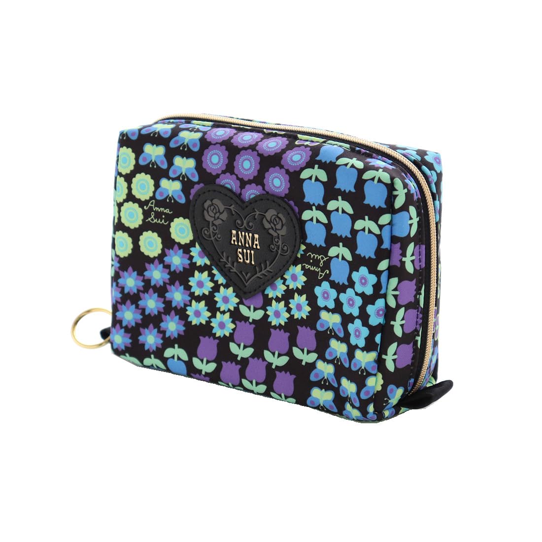 

Anna Sui Square Cute Small Flowers 0002 Anna Pouch, (Blue), Sui/Anna Sui, Women s, 109253-0002-01 синий