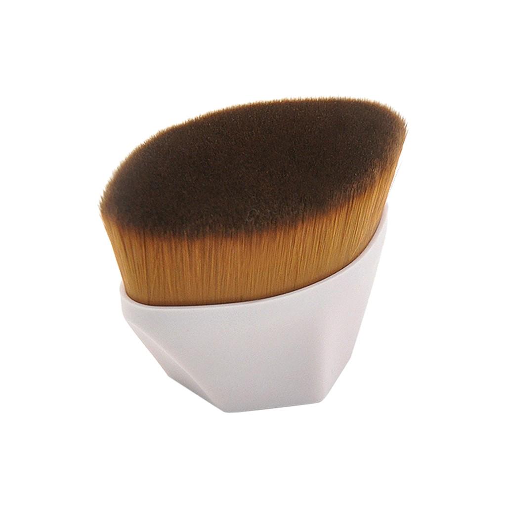 No. 55  foundation brush with diamond diamond seal handle cosmetic brush