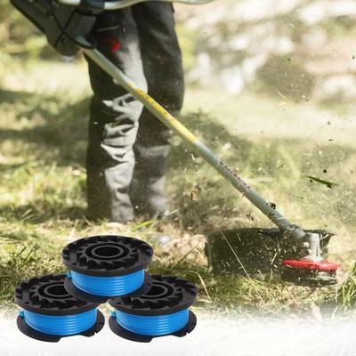 Yousheng 3st Weed Eater String för 18V 24V 40V sladdlösa trimmers Slitstark nylon förlindade spolar Förbättrad skäreffektivitet för hemmabruk
