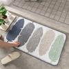 INS Style Colorful Flocking Carpet Super Absorbent Non-slip Soft Floor Mat Suitable for Living Room Bedroom Home Decoration Mat