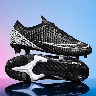 New Low-top Football Shoes Long Nails Adult Men's and Women's Youth Broken Nails Artificial Turf Game Football Shoes
