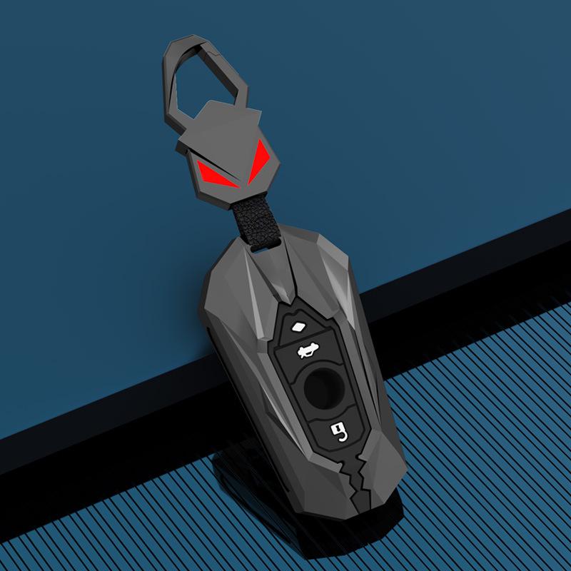 BMW Key Case Cover: Compatible with 5 Series, 3 Series, X3, X1, LCD X5, Blade 530, 7 Series, 1 Series, 525, and X2.