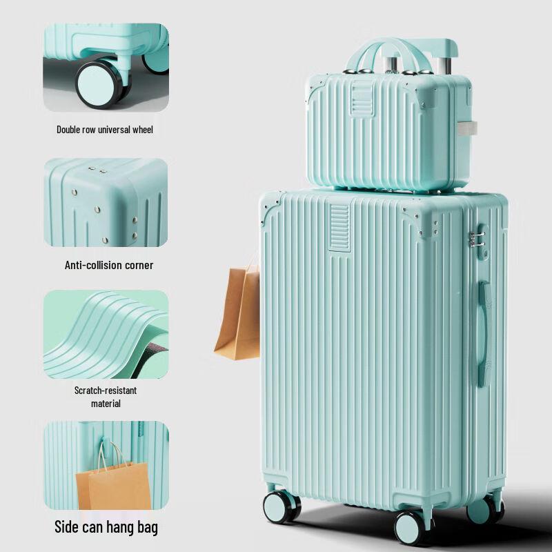 OEING Large Capacity Spinner Suitcase 24 inch