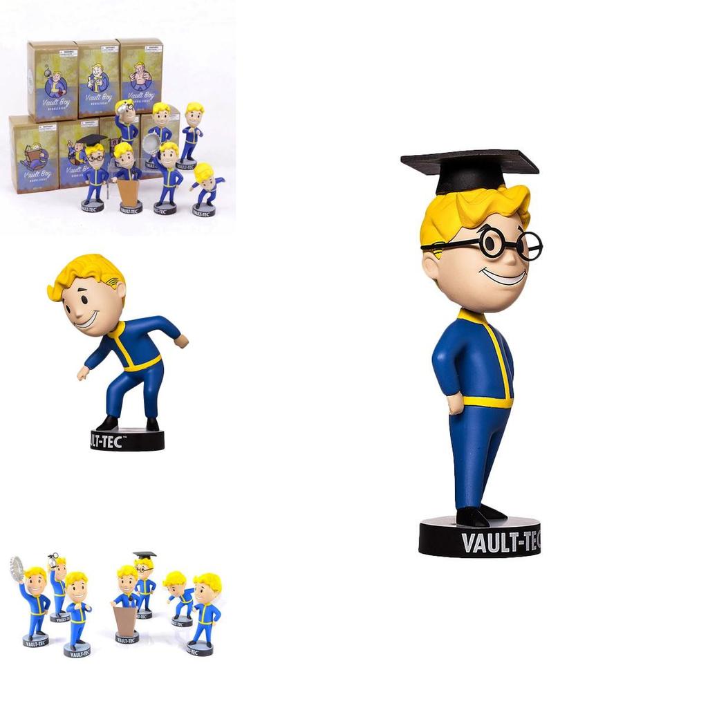 Collectible Fallout 4 Vault Boy Bobblehead Perfect For Gaming And Anime Enthusiasts