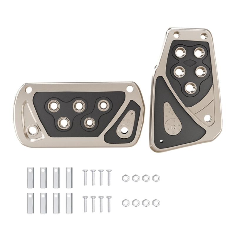 Universal Anti-slip Automatic Gear Brake Accelerator Non-Slip Foot Pedal Pad Cover Car Accessory Footrest Interior Parts