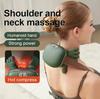 Wireless Bionic Heated Electric Neck and Shoulder Massager with Finger Massager, Portable