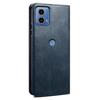 For Motorola Edge 50 Fusion 5G Case Waxy Crazy Horse Anti-Scratch Leather Phone Cover