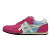 ONITSUKA TIGER Synthetic Leather Fabric Comfortable Versatile Non-Slip Wear-Resistant Low-Top Casual Shoes Kids Sneaker Pink Blue 1184A086-703
