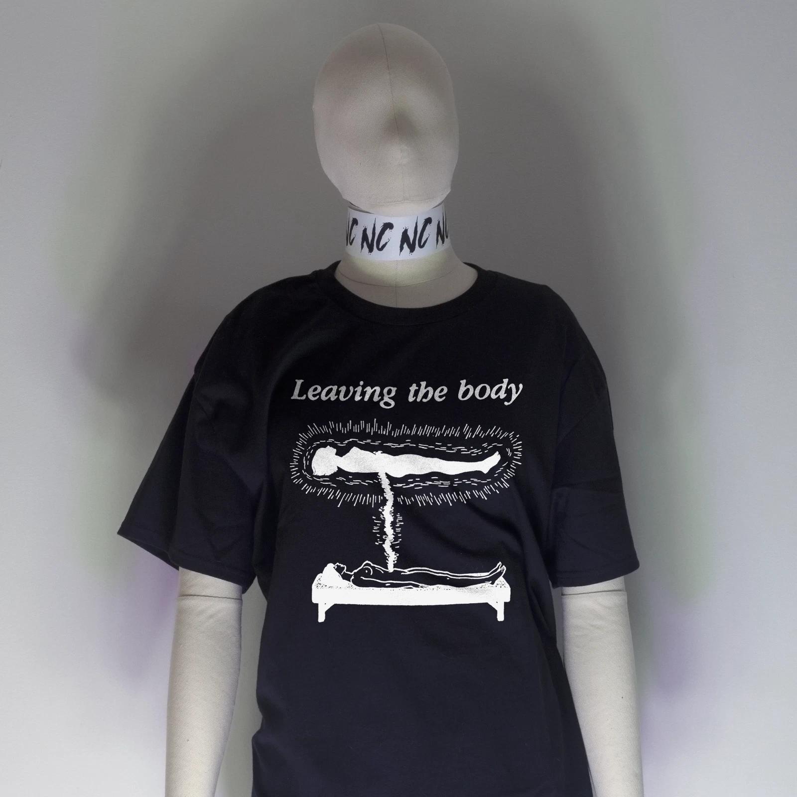 LEAVING The BODY Shirt | Punk X Files Friedrich Nietzsche Twin Peaks Existential S