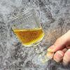 High-Stem Engraved Retro European Style Baijiu & Cocktail Glasses - Mini Spirit Wine Glasses (Set of 1 or 2)