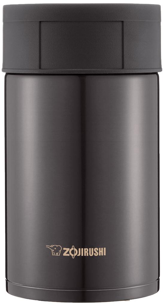 Zojirushi Stainless Steel Food Dark Jar, 550ml, Cocoa, SW-HC55-TD