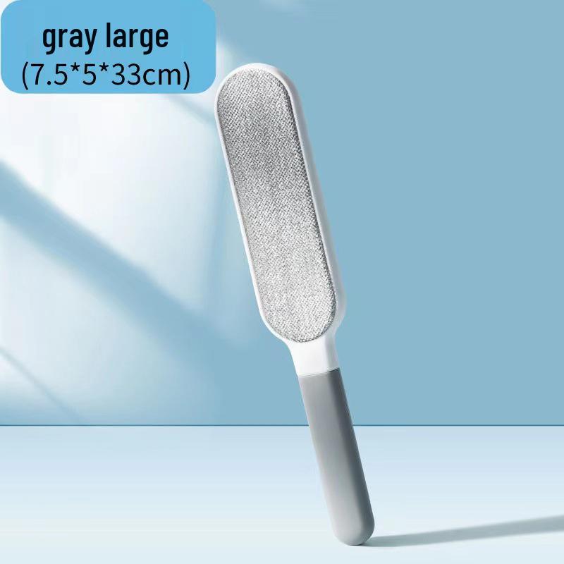 

Липкий ролик для сбора ворса и щетка-удалятор кошачьей шерсти для одежды и постельного белья серый