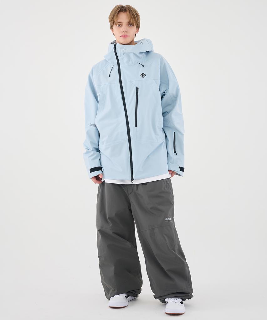 Dolauteoweeo 2526 Regular Pants Gray Unisex