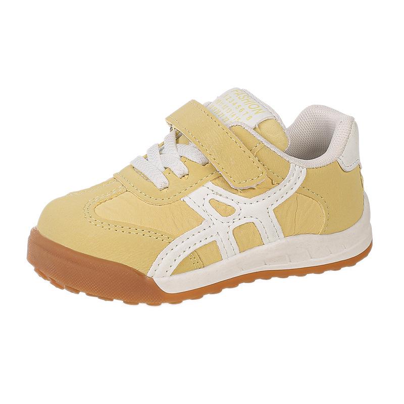 Kids' 2026 Spring Leather Waterproof Casual Sports Shoes for Toddlers