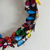Beautiful Butterflies For Spring Door Decor Garden Decorative Butterflies Wreath