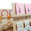Wooden Multi-layer Earring Display Rack Earring Stud Storage Display Props Jewelry Storage Rack Counter Earring Jewelry Rack