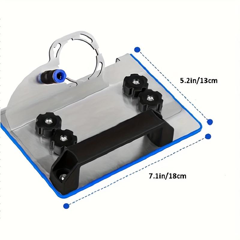 45° Angle Stainless Steel Tile Trimming Stand - Manual Chamfering Tool Bracket with Metal Construction,Operation, Precision Cutting and Finishing