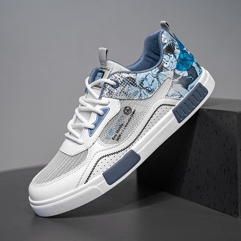 Weiße Sportschuhe für Herren, Freizeitschuhe, Streetstyle-Laufschuhe, Schuhe für Studenten, übergroße Winterschuhe, High Top