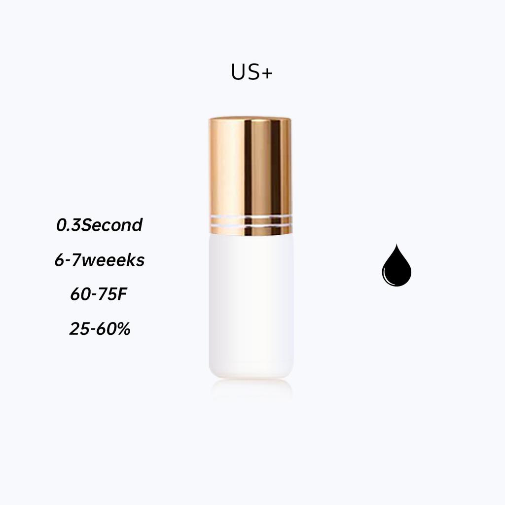 0.3/0.5/1-2 Second Waterproof Strong Lash Glue Fast Dry Adhesive Low Humidity Eyelash Extension Glue