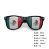 World Cup sunglasses football flag pinhole sticker 2140 printed logo independence day printed rice nail sunglasses
