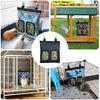 Hanging Hay Feeder Bag for Guinea Pigs, Bunnies, Chinchillas. Stars