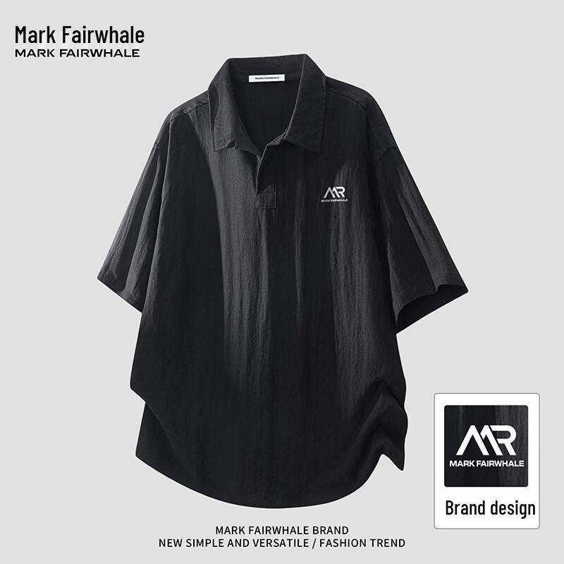 Mark Fairwhale Men's Loose Fit Polo T-Shirt