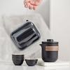 Dayanhe Coarse Pottery Ceramic Kuaike Cup Portable Travel Tea Set Outdoor Simple Portable Bubble