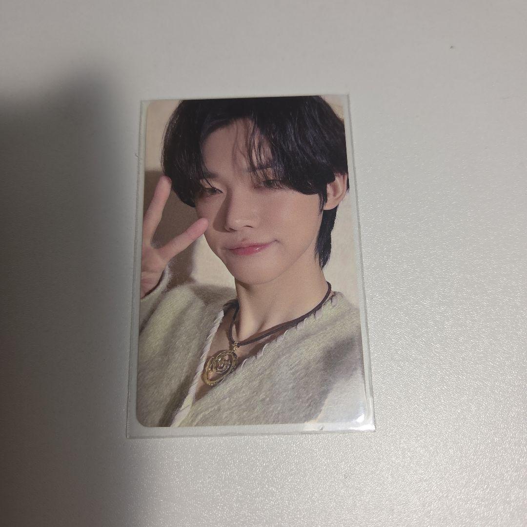 [USED] TXT trading card Yeonjun Lucky Draw Mirage bonus item